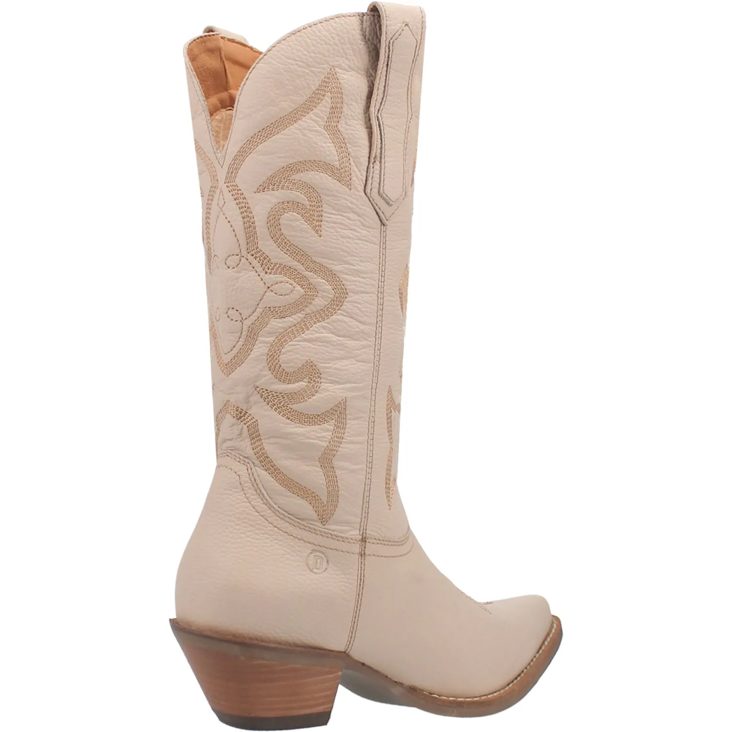 Dingo Womens Out West Sand Suede Cowboy Boots