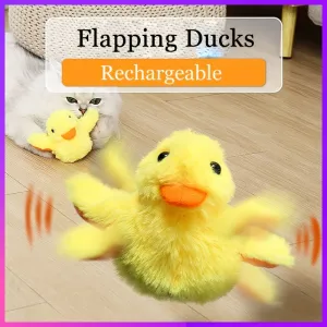 Electric Duck Interactive Toy for Exercise and Fun