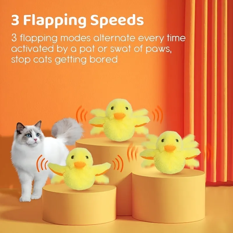 Electric Duck Interactive Toy for Exercise and Fun