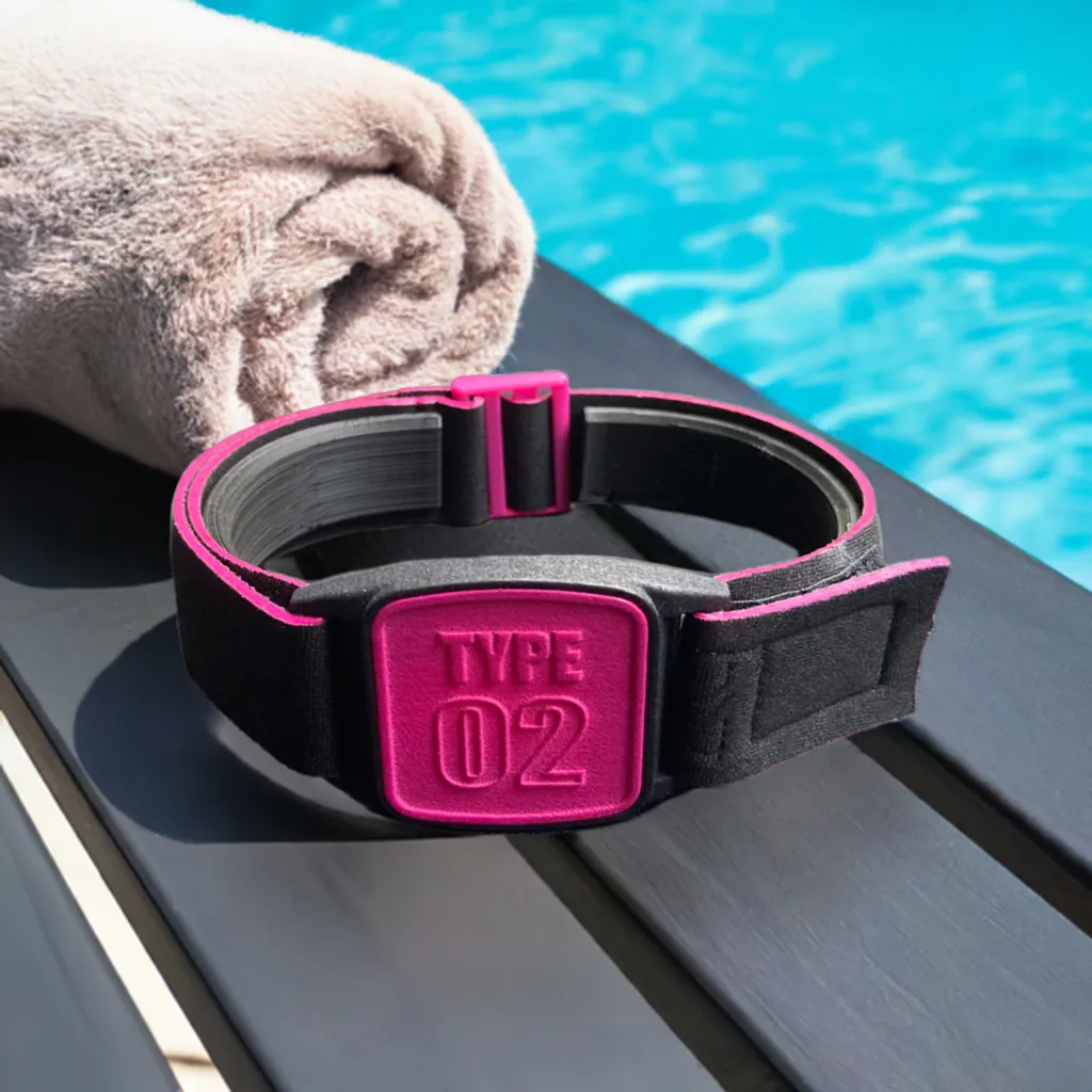 Freestyle Libre 2 CGM Sports & Swim Armband - Magenta Type 02 Libreband