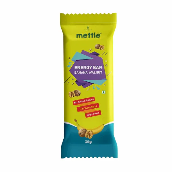 GetmyMettle Banana Walnut Energy Bars