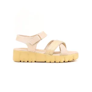 Girls Golden Formal Sandal KD7663