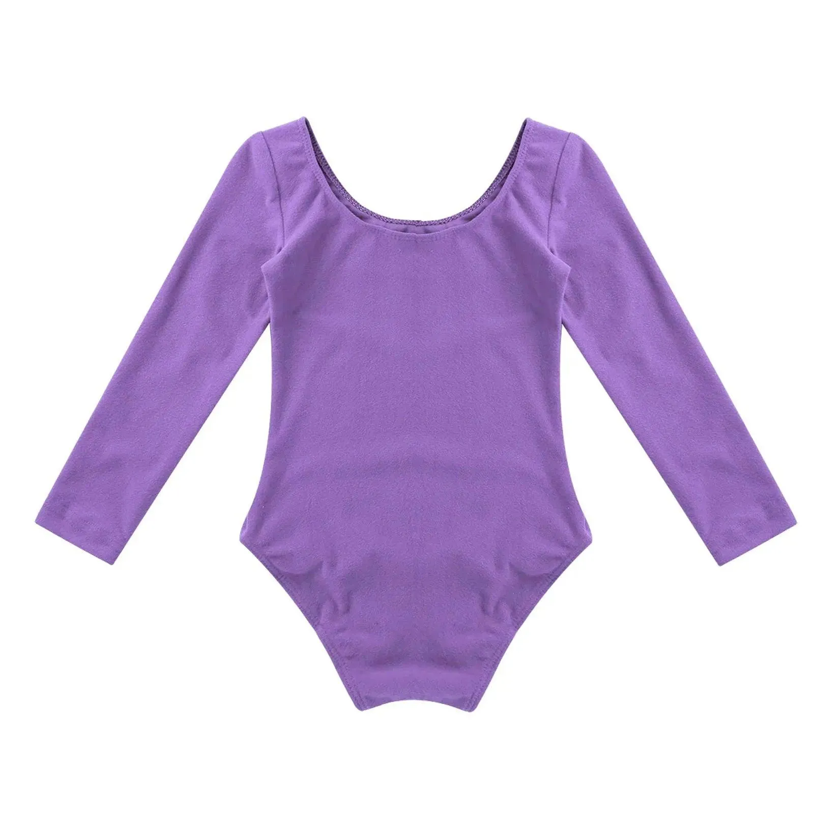 Girls' Long Sleeve Gymnastics Leotard