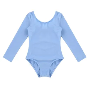 Girls' Long Sleeve Gymnastics Leotard