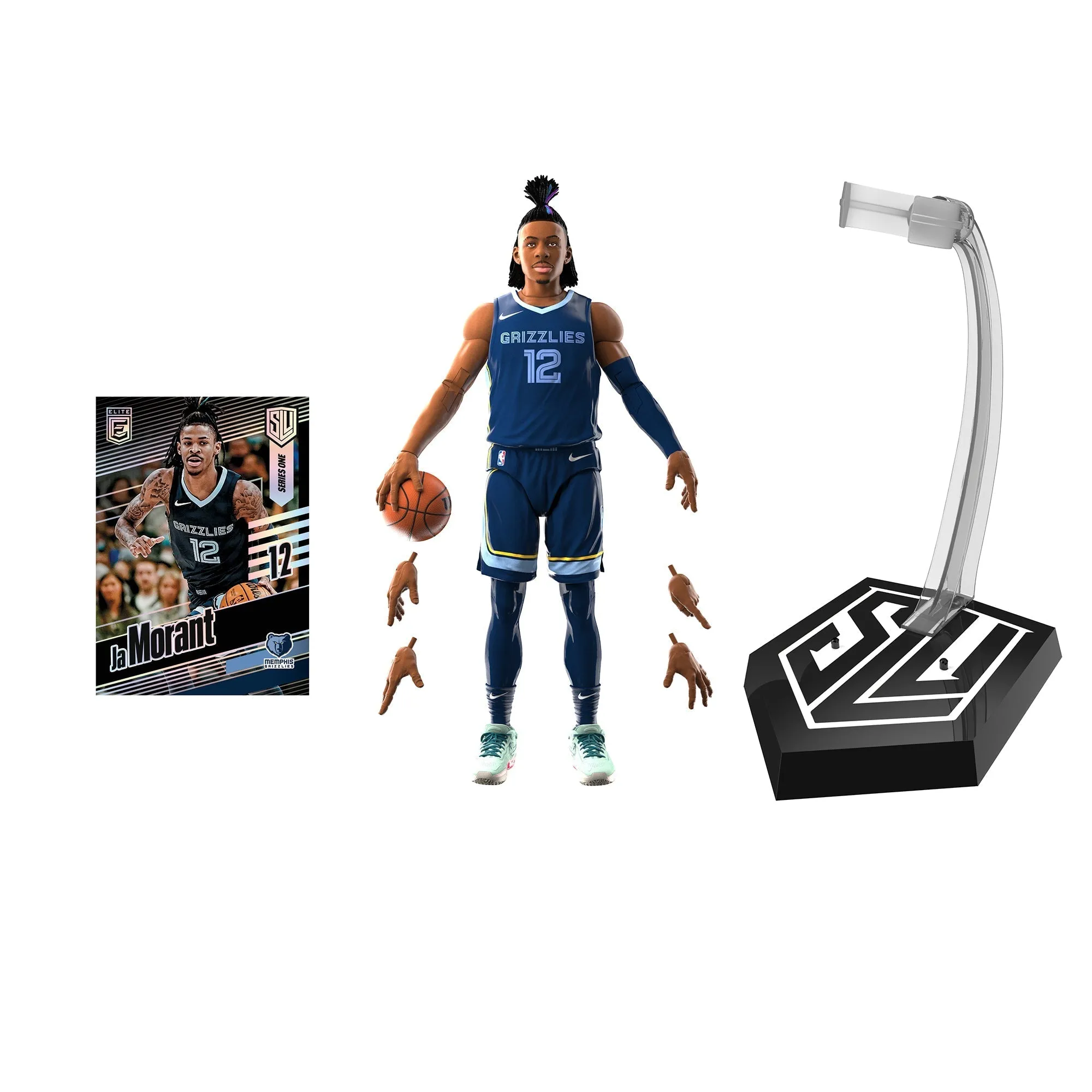 Hasbro Starting Lineup NBA Series 1 Ja Morant Figure