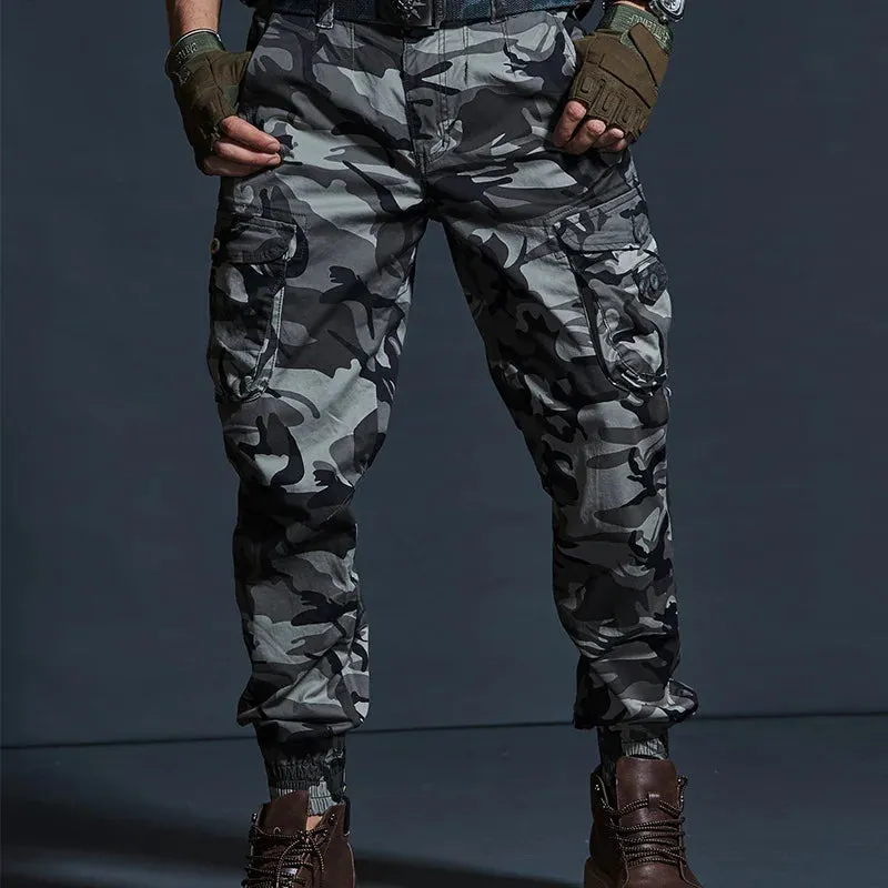 High-Quality Khaki Tactical Joggers