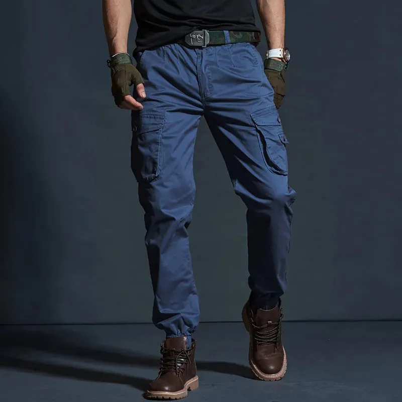 High-Quality Khaki Tactical Joggers