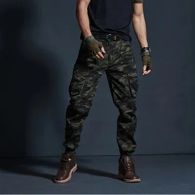 High-Quality Khaki Tactical Joggers