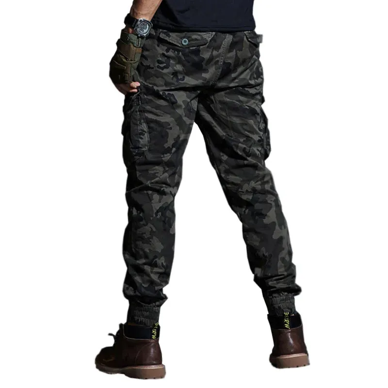 High-Quality Khaki Tactical Joggers