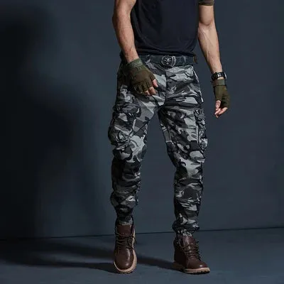 High-Quality Khaki Tactical Joggers