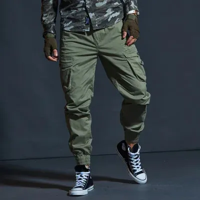 High-Quality Khaki Tactical Joggers