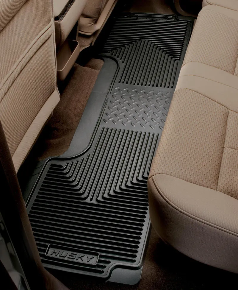 Husky Liners Heavy Duty Front Floor Mat - Rubber - Black - GM Fullsize SUV / Truck 1999-2007 - Pair