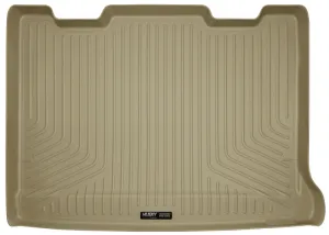 Husky Liners Weatherbeater Cargo Liner Plastic Tan Behind 3rd Set - GM Fullsize SUV 2007-14