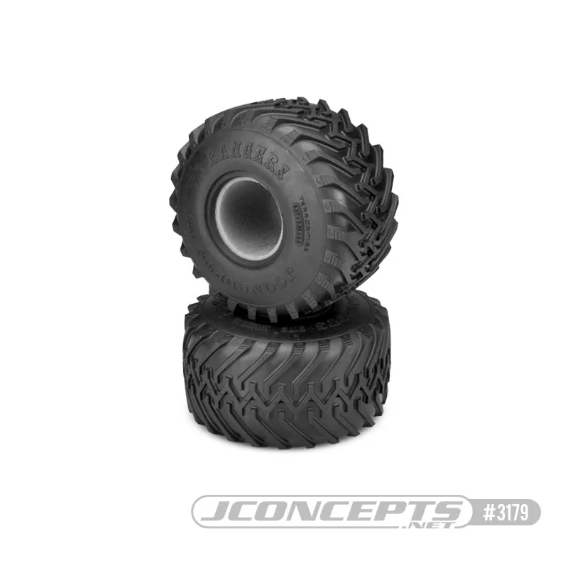 JConcepts Rangers 2.2” MT Tires: Blue Compound (Fits Midwest JCO3380B)