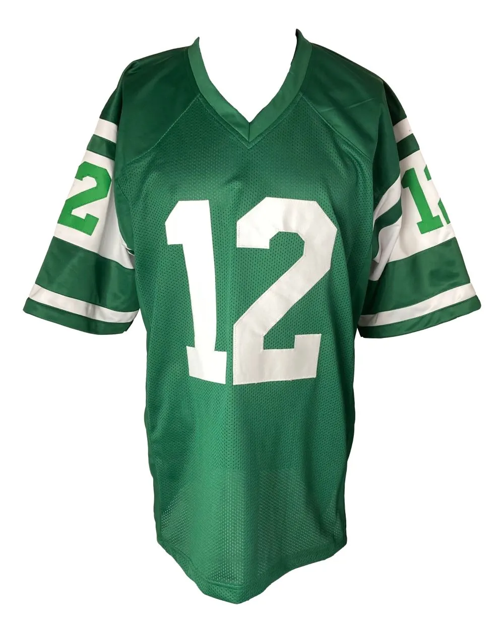 Joe Namath New York Signed Green Football Jersey BAS Online Auctions