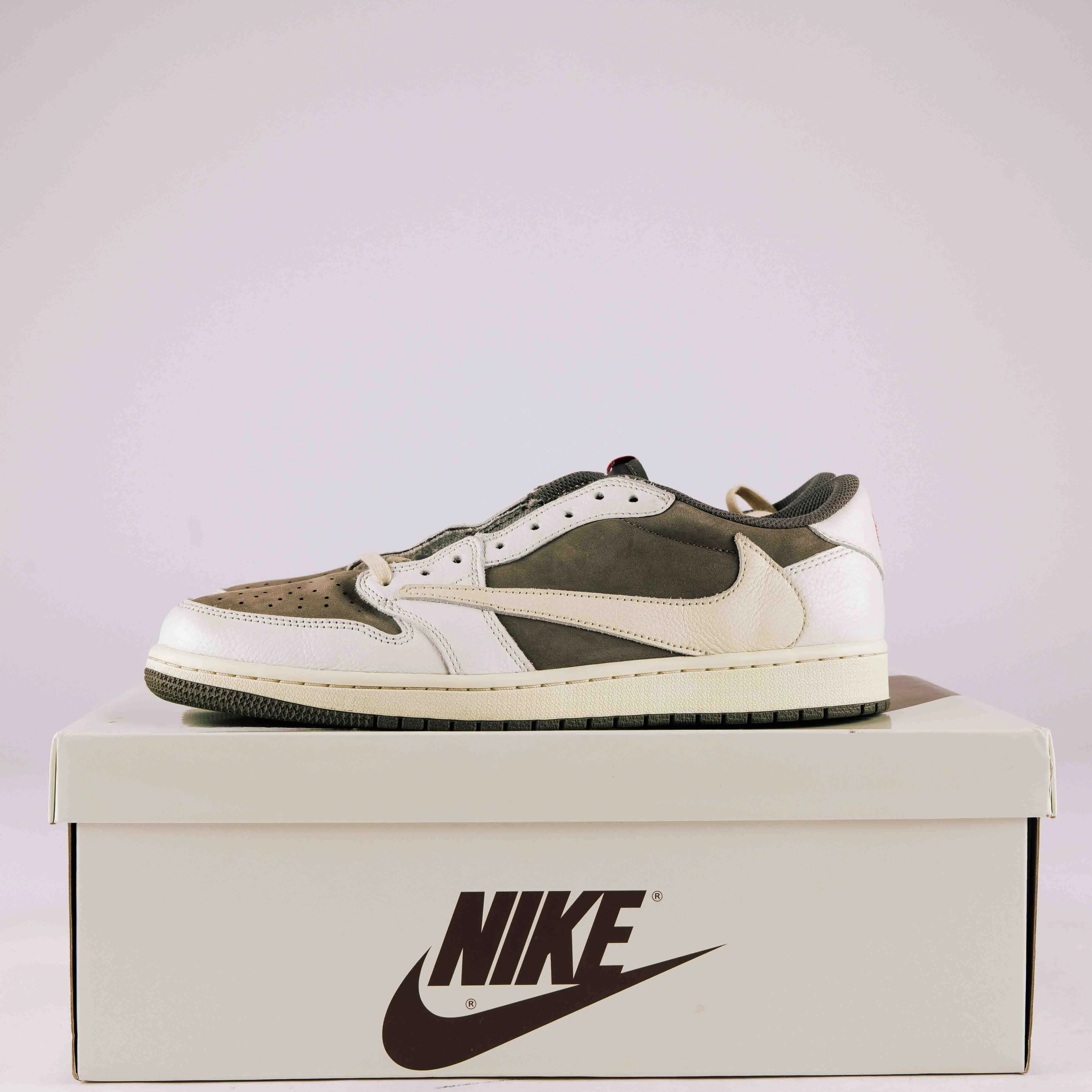 Jordan 1 Retro Low OG SP Travis Scott Reverse Mocha - Used - 0123