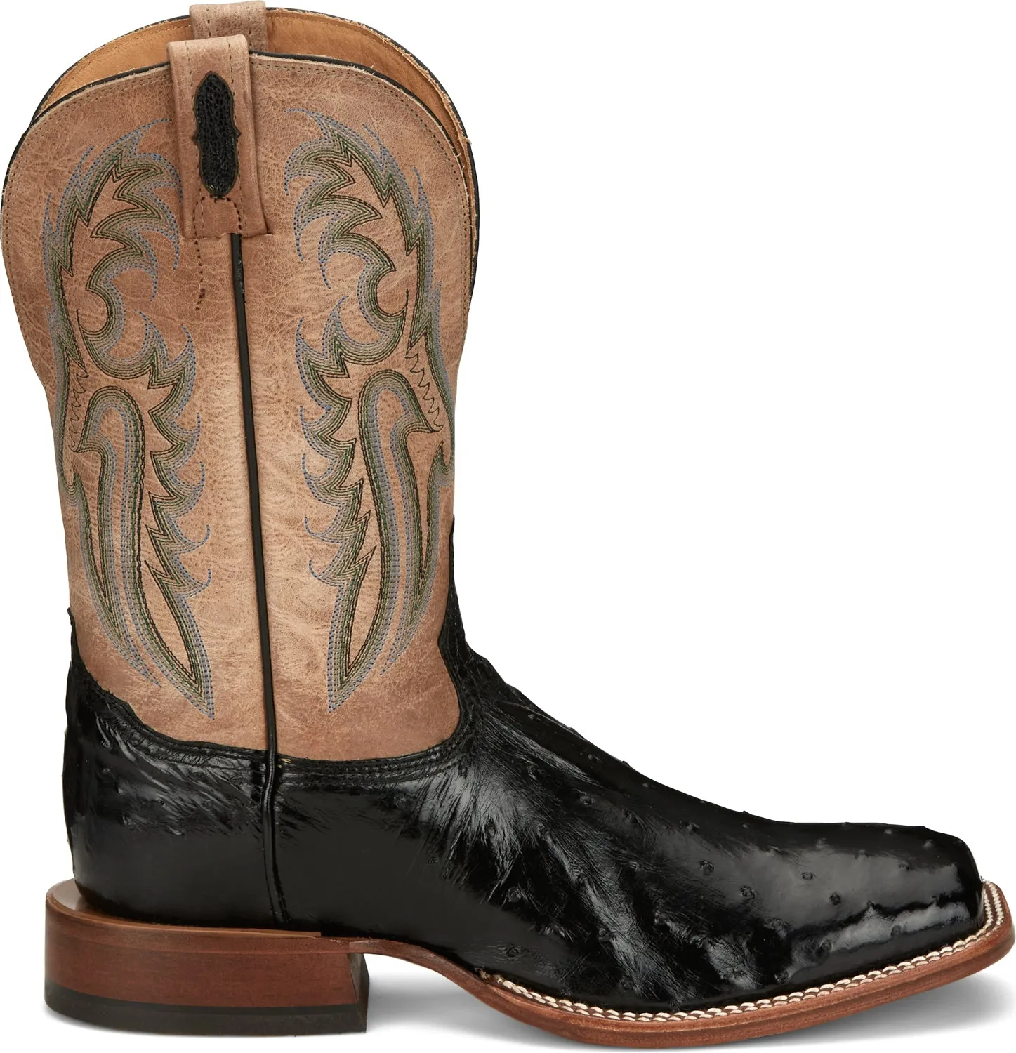 Justin 11in Mens Beige Castillo Leather Cowboy Boots