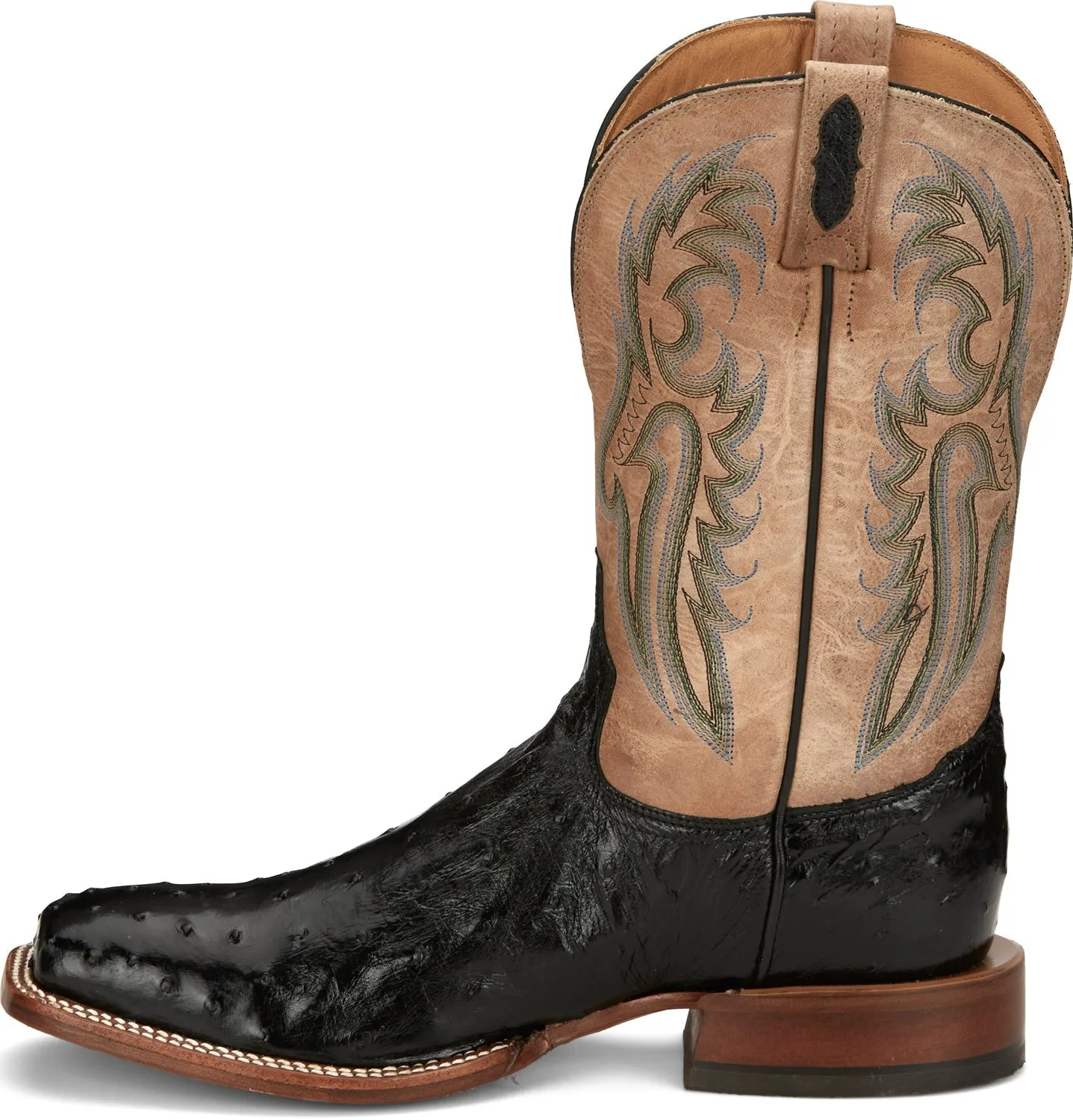 Justin 11in Mens Beige Castillo Leather Cowboy Boots