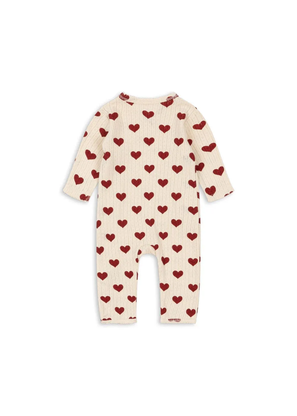 Konges Sløjd: Minnie Newborn Onesie GOTS - Amour Rouge