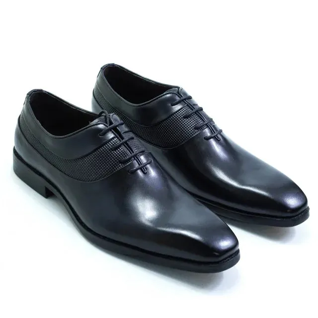 Lace-Up Genuine Leather Oxford Shoes