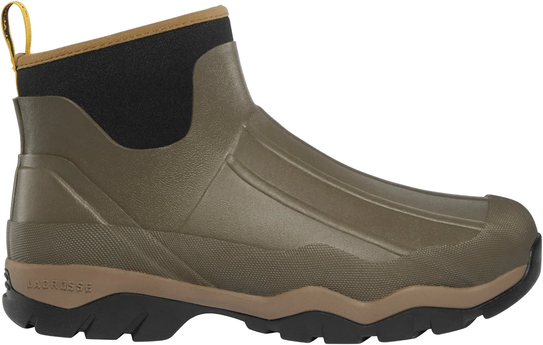 LaCrosse Men's Alpha Muddy Mid Stone Work Boots 612460