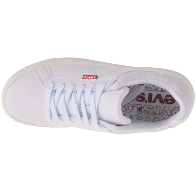 Levi's Womens Caples Shoes - White