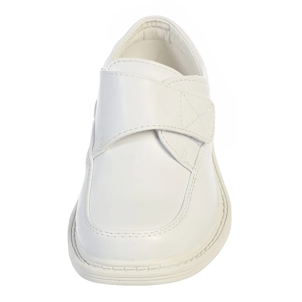 Little Big Boys White Matte Special Occasion Dress Shoes 11-6 Kids