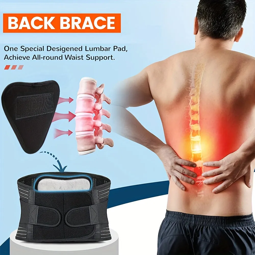 Lumbar Support Belt for Women  Men Breathable Back Brace