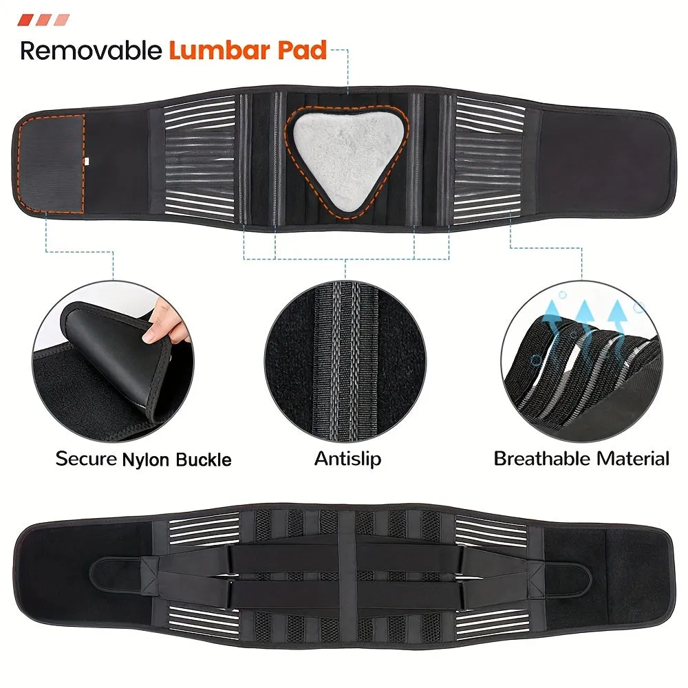 Lumbar Support Belt for Women  Men Breathable Back Brace