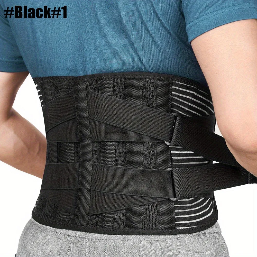 Lumbar Support Belt for Women  Men Breathable Back Brace