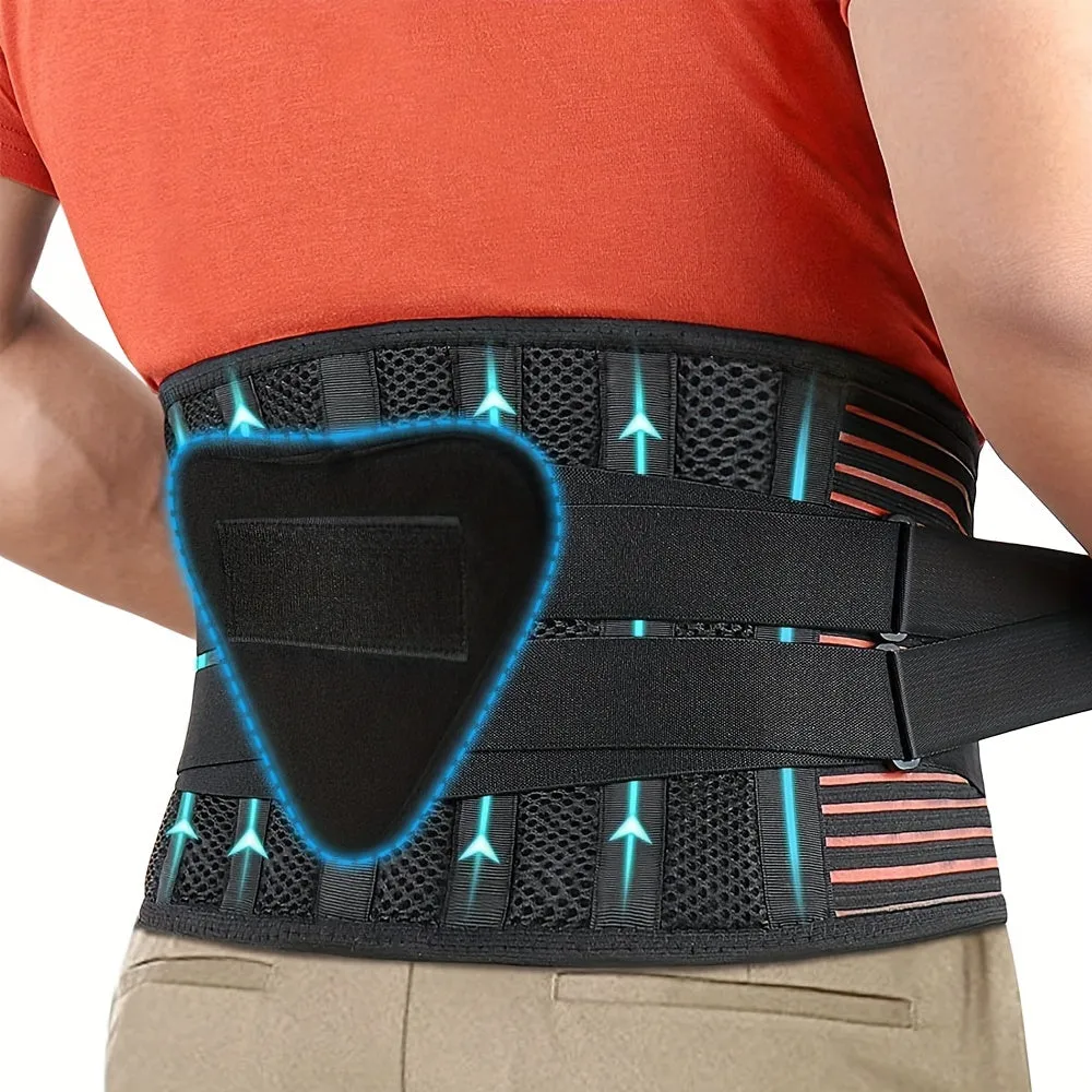 Lumbar Support Belt for Women  Men Breathable Back Brace