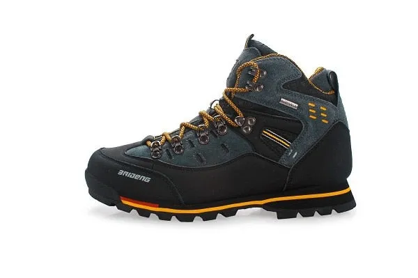 Men Hiking Waterproof leather Climbing & Fishing Shoes