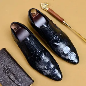 Men's Business Suit Pointed Leather Shoes