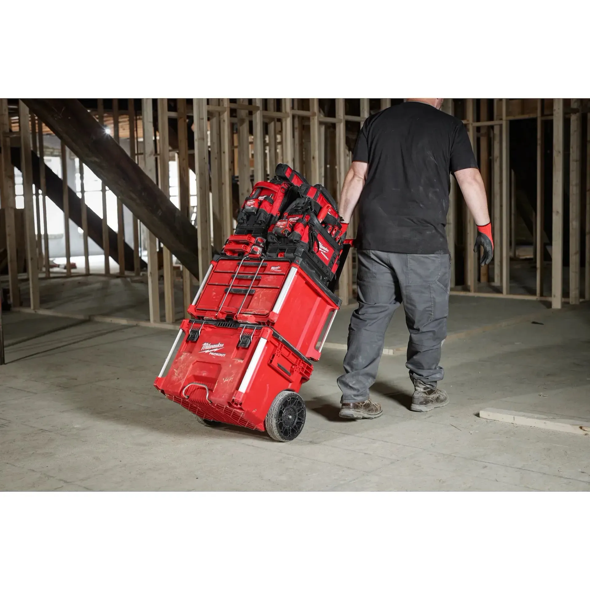 Milwaukee 48-22-8311 PACKOUT™ 9.75 in 15 in 19 in Structured Tote