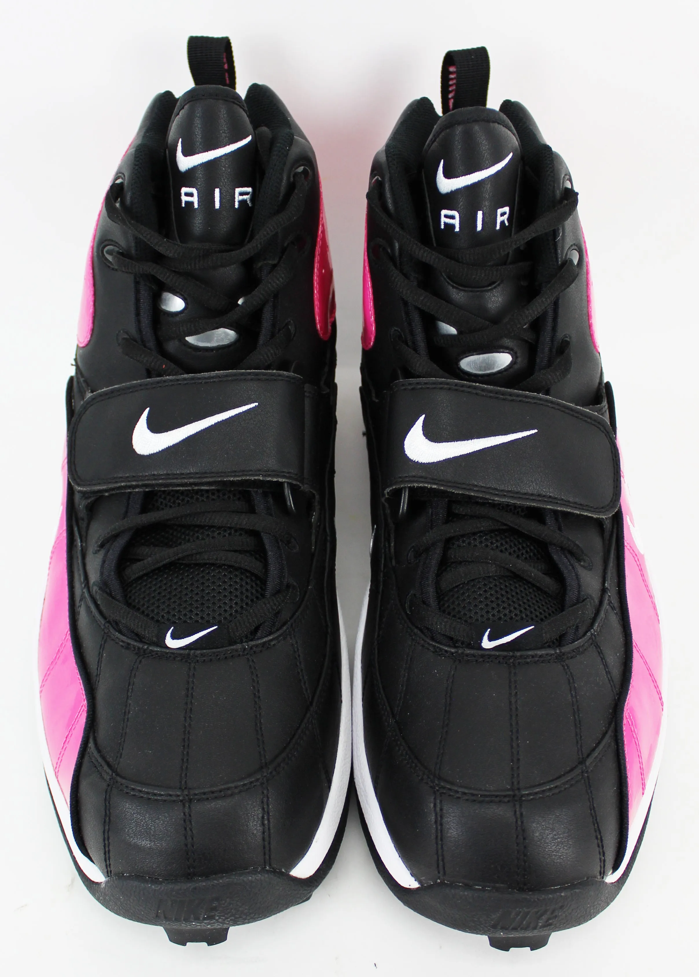 Nike Air Pro Shark Stove Cleats Black White Hot Pink (BCA) Size 17 New