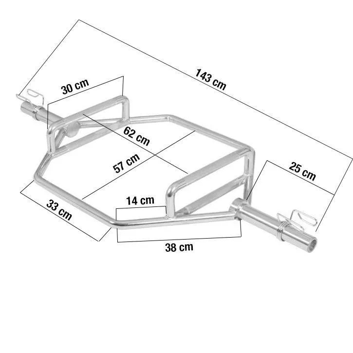 Olympic Trap Bar 50mm