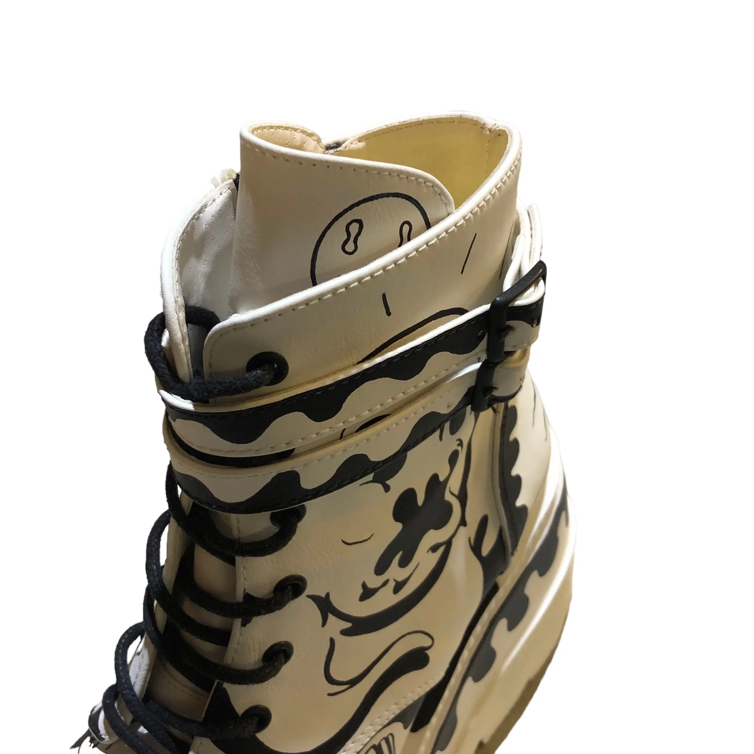 One of a kind Hand Painted Boots by Puppy Teeth