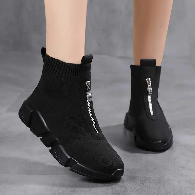 Owlkay Women's Leisure Socks Boots