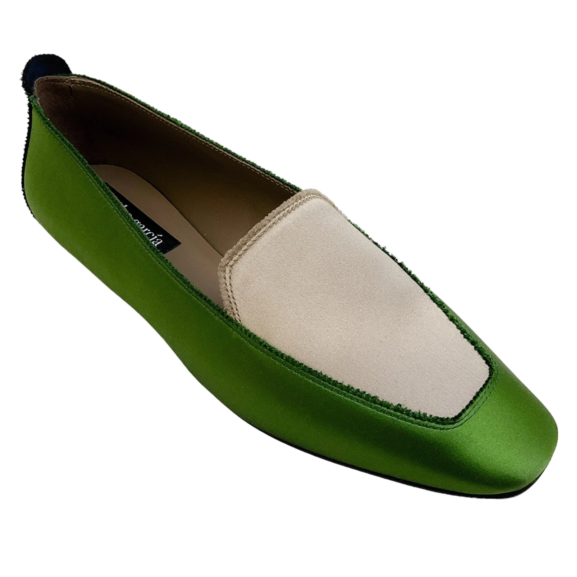 Pedro Garcia Bamboo Satin Tamer Loafers