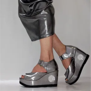 Perspex PEEPHOLE Platform Sandals