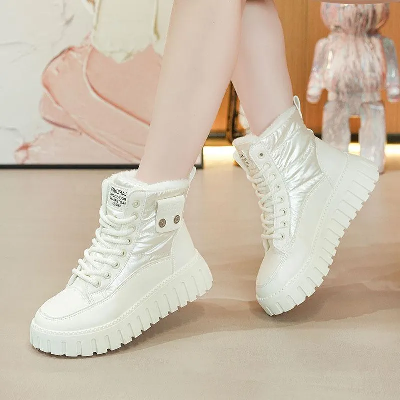 Platform Warm Non-slip Snow Boots