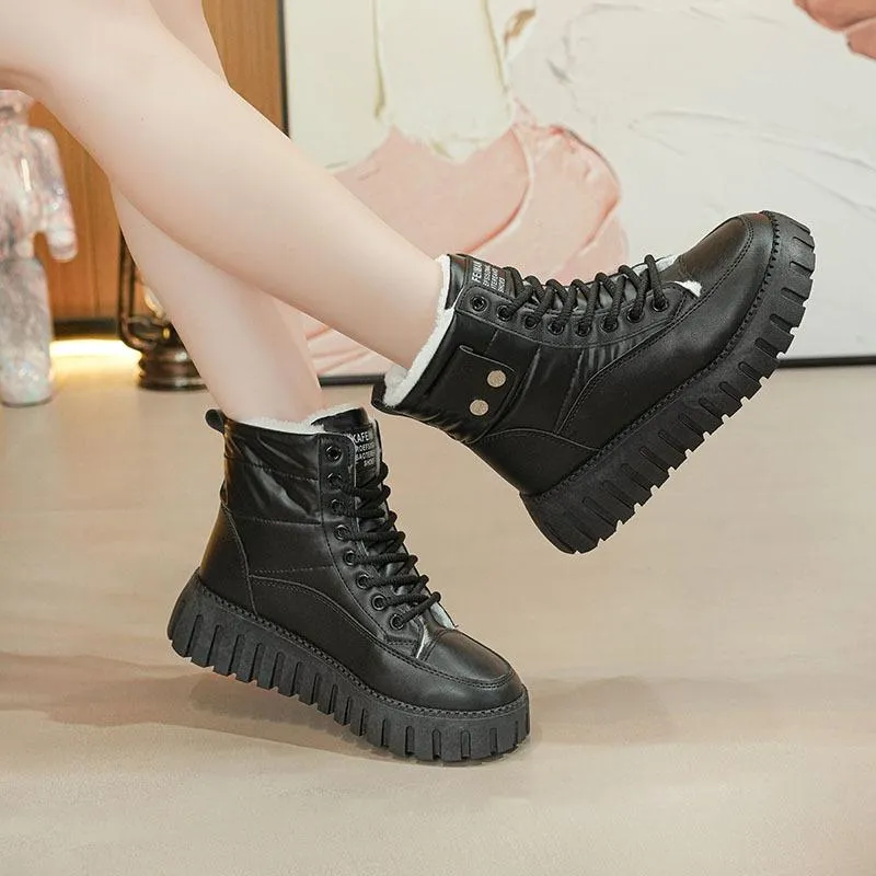 Platform Warm Non-slip Snow Boots