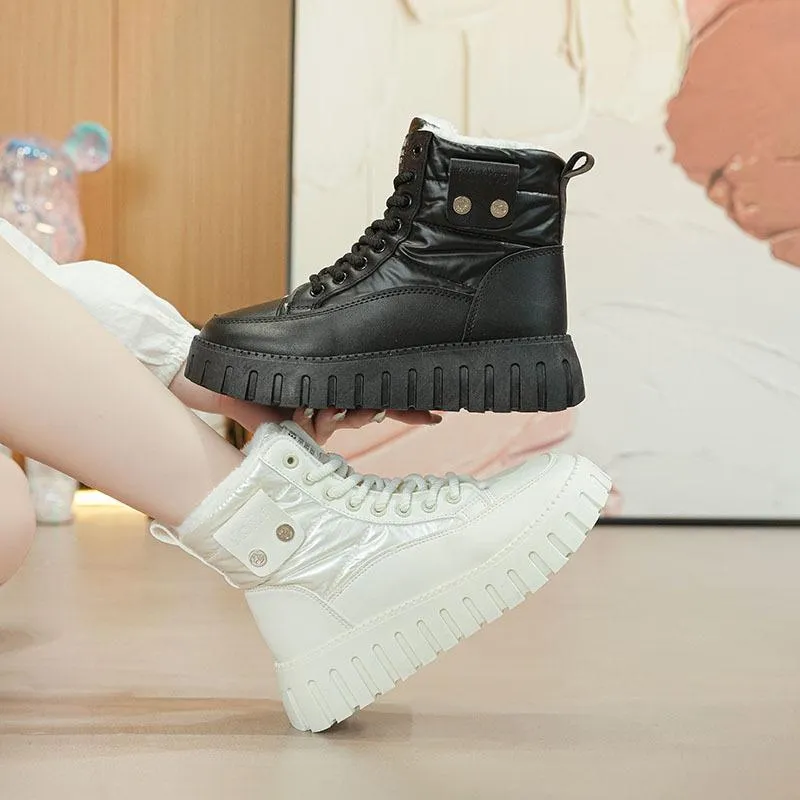 Platform Warm Non-slip Snow Boots