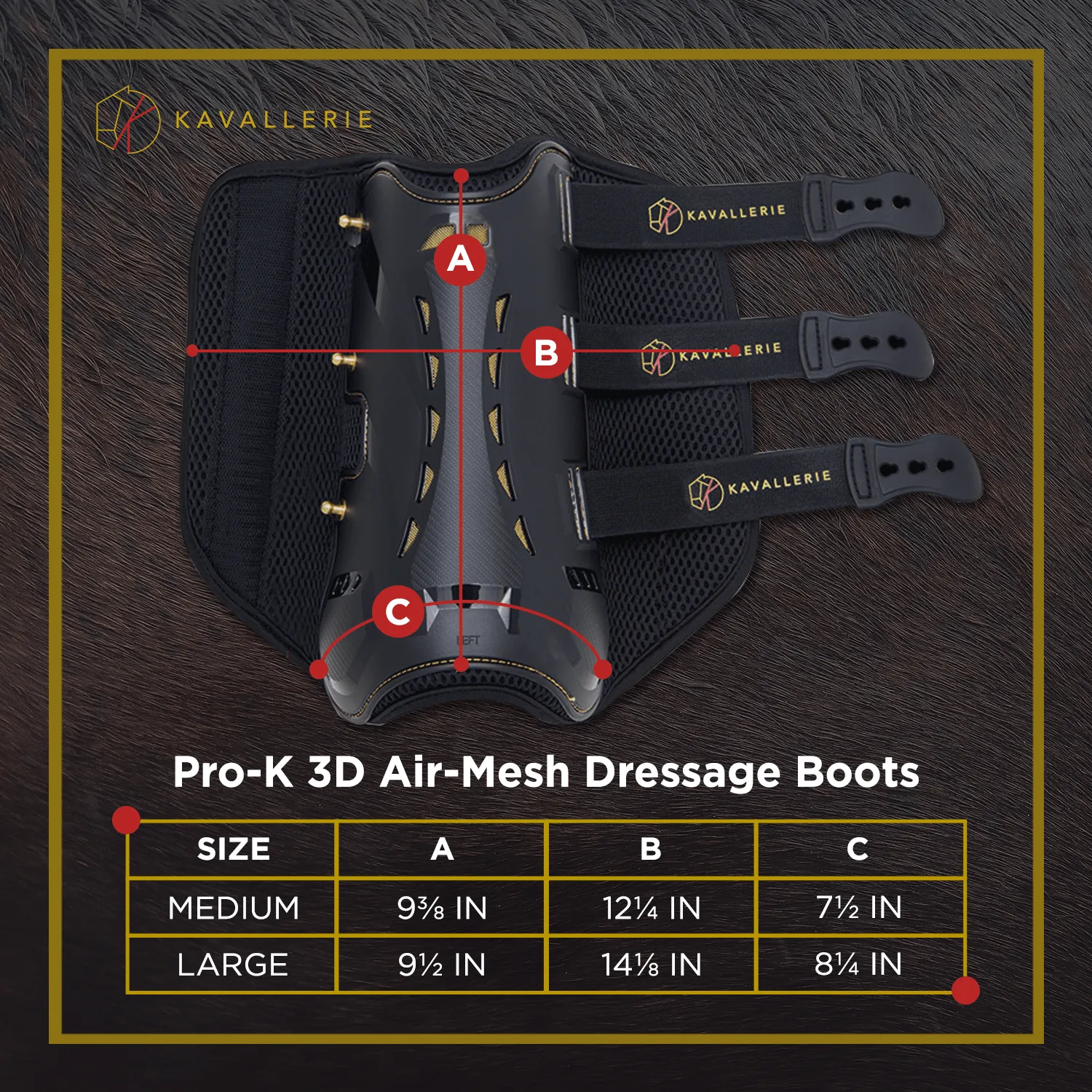 Pro-K Horse Dressage Boots