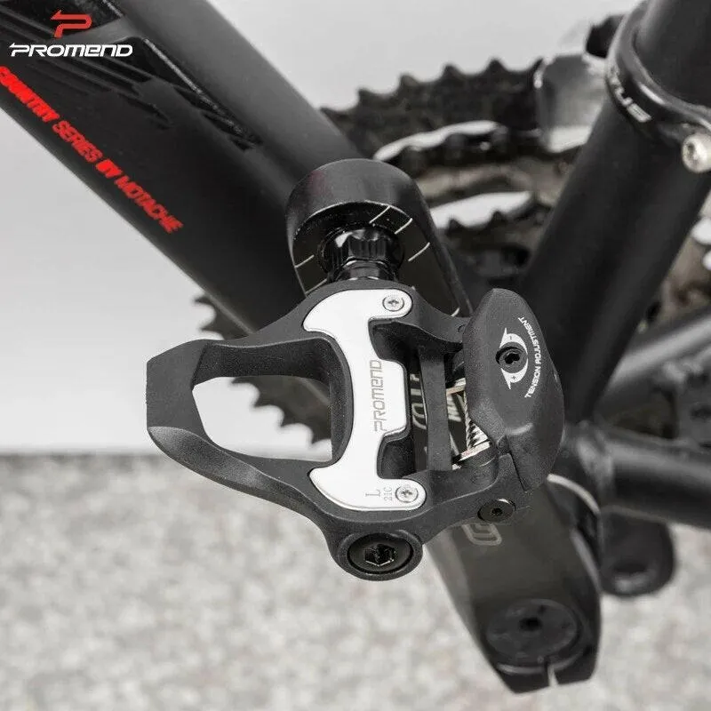 PROMEDN Self-Locking Bike Pedal is Suitable for Look Keo Bearings Cleats Bicycle Super light Aluminum Compatibility Lock Pedal