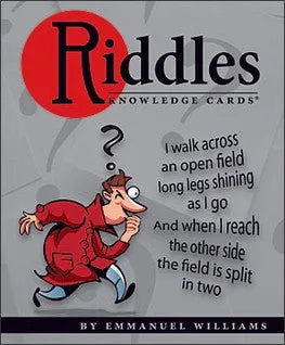 Riddles Knowledge Card Deck