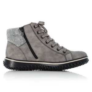 Rieker Women's Cordula 30 Waterproof - Grey/Fog/Schwarz