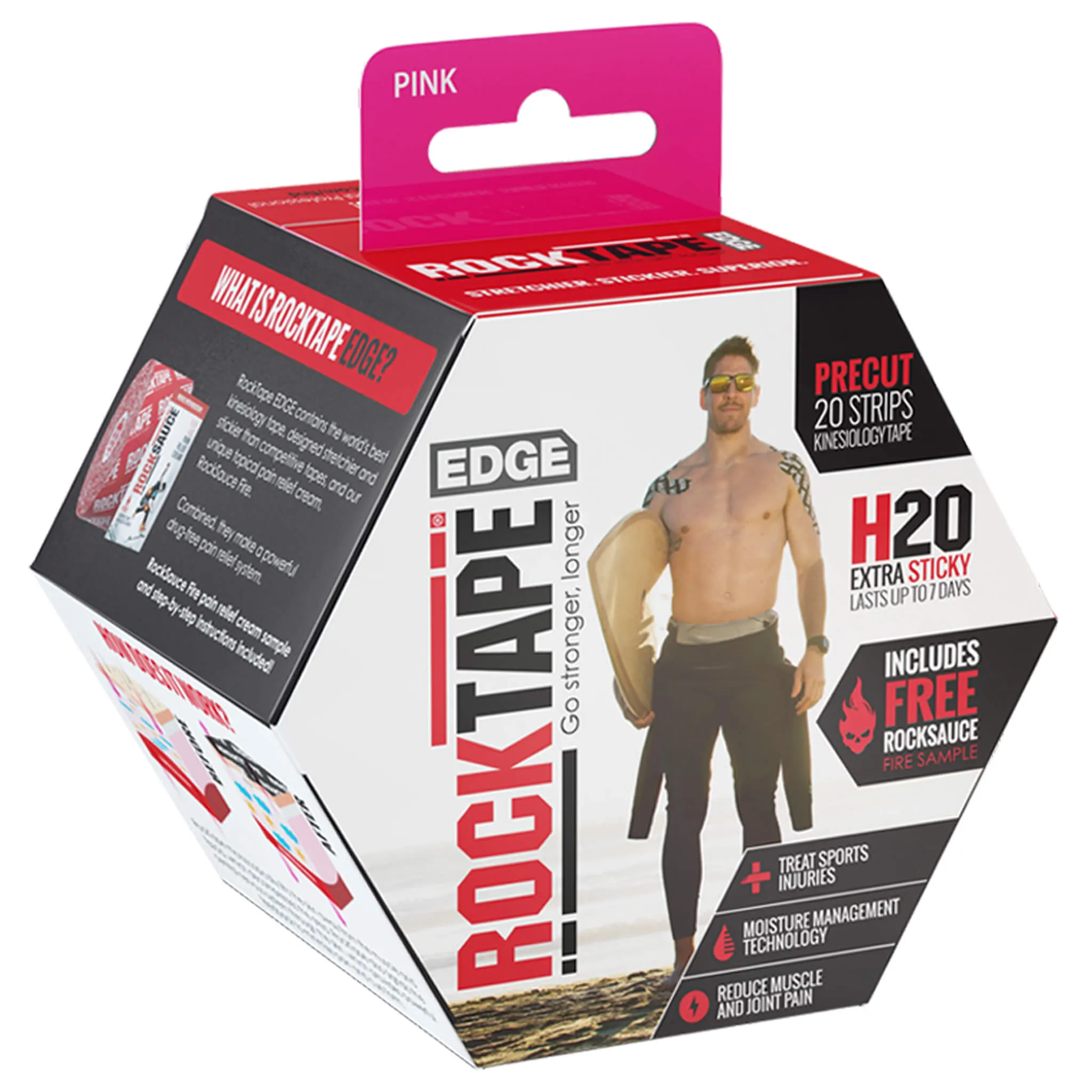 ROCKTAPE Edge H2O Pre-Cut Strips