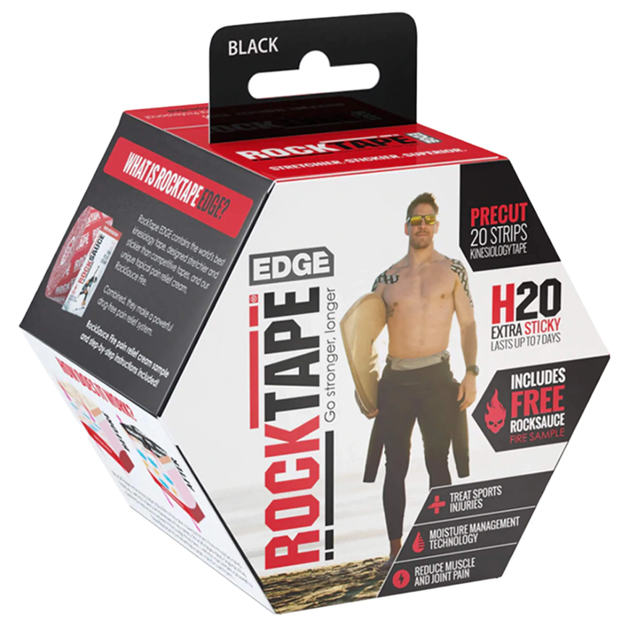 ROCKTAPE Edge H2O Pre-Cut Strips