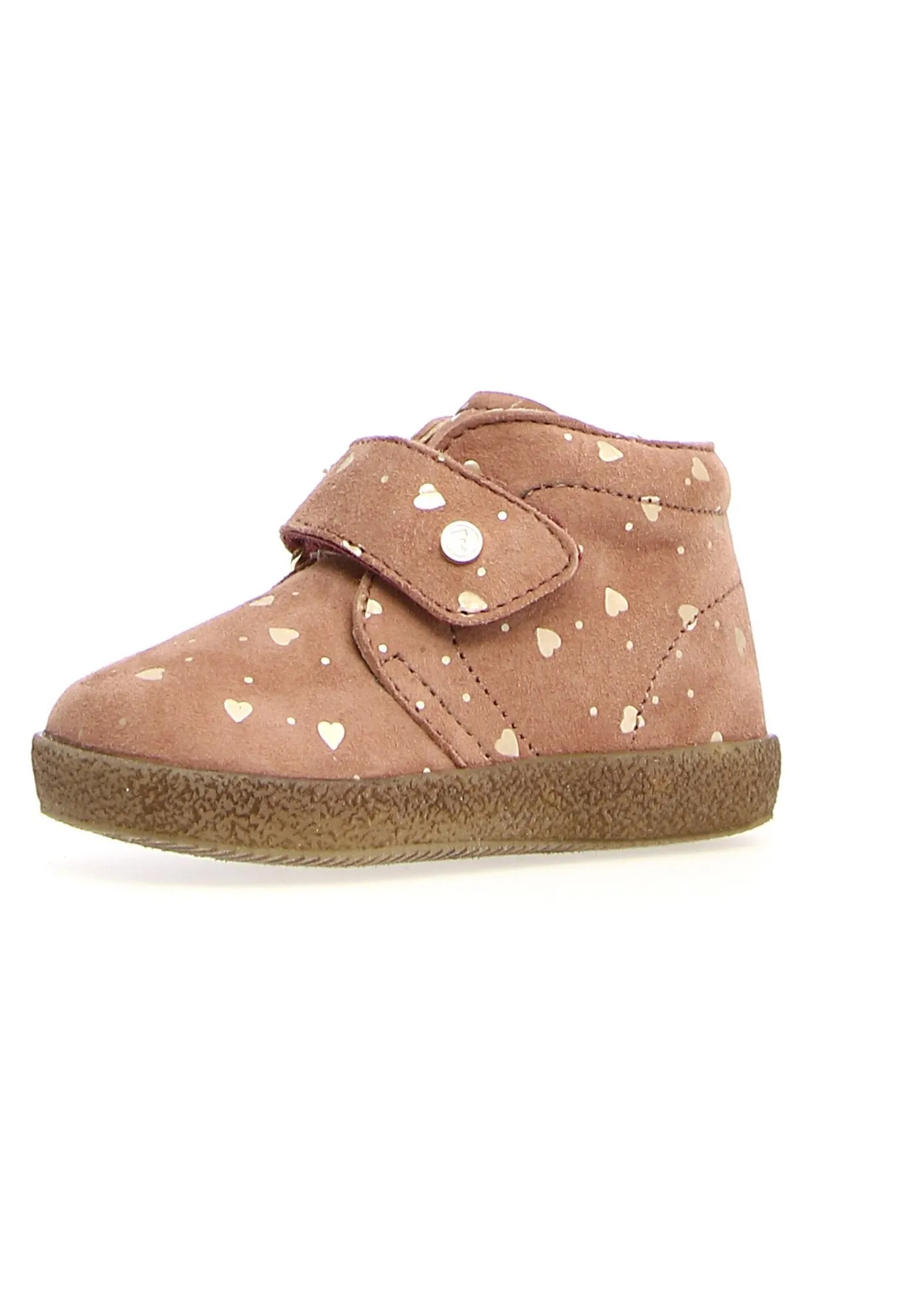 SALE FW23 Falcotto Conte Suede Cipria Velcro Baby Bootie